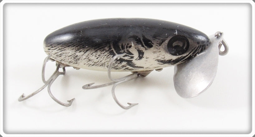 Vintage Arbogast Seein's Believin' Grey Mouse Jitterbug Lure