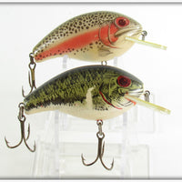 Rebel Natural Bass & Natural Trout Mini R Pair