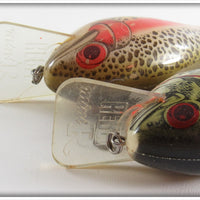 Rebel Natural Bass & Natural Trout Mini R Pair