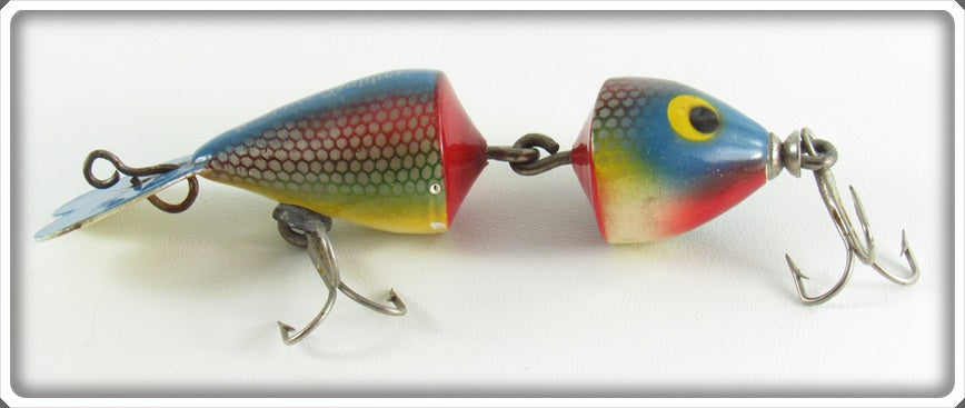 Vintage Whopper Stopper Rainbow Scale Model BB Lure 