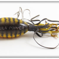 Arbogast Yellow Coachdog Hula Popper