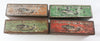 Vintage Al Foss Empty Metal Tin Lot Of Four