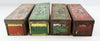 Al Foss Empty Metal Tin Lot Of Four