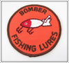 Vintage Bomber Fishing Lures Patch