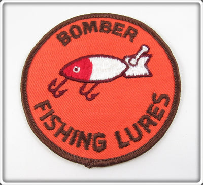 Vintage Bomber Fishing Lures Patch