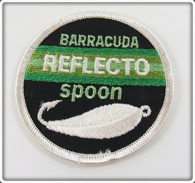 Vintage Barracuda Reflecto Spoon Patch