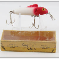 Chub Products Inc. Red & White King Chub Jr. Lure In Box