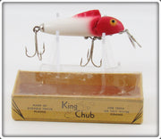 Chub Products Inc. Red & White King Chub Jr. Lure In Box