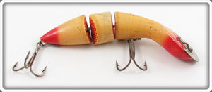 Vintage Heddon Red & White Gamefisher Lure