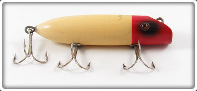 Vintage South Bend Red Head White Bass Oreno Lure