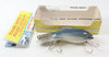 Vintage Fred Arbogast Blue Scale Mud Bug Lure In Box 22 S