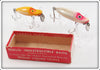 Millsite Silver Rib Floater & White Rib Sinker Pair In One Box Bottom