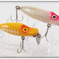Millsite Silver Rib Floater & White Rib Baby Sinker Pair In One Box Bottom