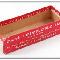 Millsite Silver Rib Floater & White Rib Baby Sinker Pair In One Box Bottom