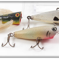 York Baits Little Butch, Popper & Quiver N Minnow Lot Of Three Lures