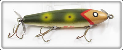 Vintage Shakespeare Frog Spot Lucky Dog Lure