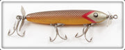 Vintage Paw Paw Silver Scale Aristocrat Torpedo Lure