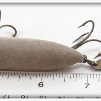 Heddon Grey Flocked Mouse Flaptail Jr