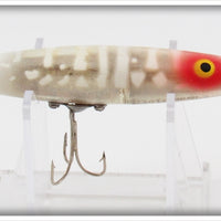 Heddon Red & White Dying Flutter In Box