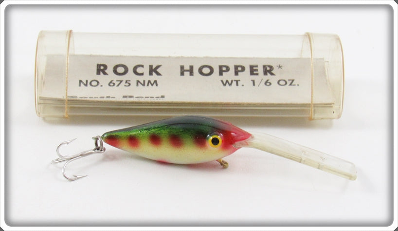 South Bend Native Minnow Rock Hopper In Tube