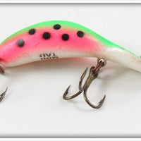 Vintage Heddon Rainbow Trout Mini Tad Lure