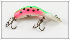 Vintage Heddon Rainbow Trout Mini Tad Lure