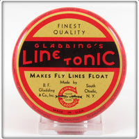 Vintage Gladding's Fly Line Tonic Tin