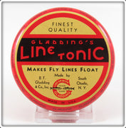 Vintage Gladding's Fly Line Tonic Tin