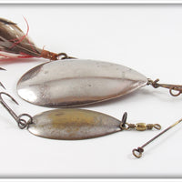 Vintage Hendryx No. 6 Spoon & Large Spinner Lure Pair