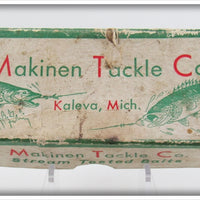 Vintage Makinen Tackle Co Empty Lure Box