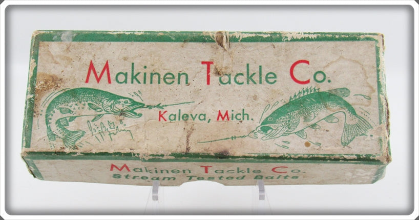 Vintage Makinen Tackle Co Empty Lure Box