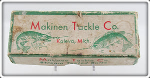 Vintage Makinen Tackle Co Empty Lure Box