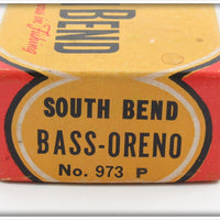 South Bend Pike Scale Bass Oreno Empty Box