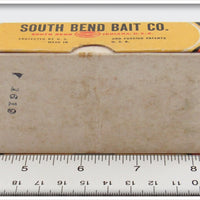 South Bend Pike Scale Bass Oreno Empty Box