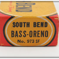 South Bend Scale Finish Green Blend Bass Oreno Empty Box