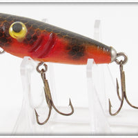 Unknown Orange Black Scale Crankbait