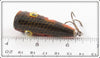 Unknown Orange Black Scale Crankbait