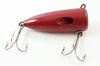 Vintage Biff Bait Company Repainted Red Master Biff Plug Lure