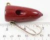 Biff Bait Company Repainted Red Master Biff Plug