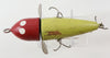 Unknown Yellow Red Head Rotary Head Lure
