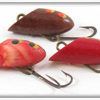 Unknown Possibly Detroit MI Handline Peanut Lot Of Lures