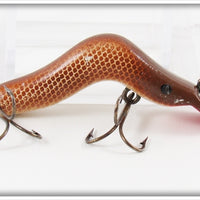 Vintage Pulver Lure Brown Scale Pulver Riser Lure