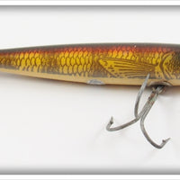 Vintage Shakespeare Natural Perch Slim Jim Lure 