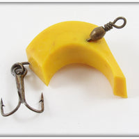 Vintage Charbonneau Tackle Co Yellow Super Worm Lure