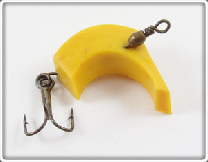 Vintage Charbonneau Tackle Co Yellow Super Worm Lure