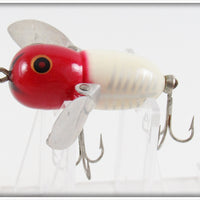 Heddon Red & White Shore Tiny Crazy Crawler