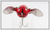 Heddon Red & White Shore Tiny Crazy Crawler