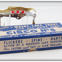 Vintage Hotti Tackle Co Cisco Spoon Lure In Box