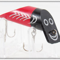 Vintage Selby Red & Black Flat Head Lure