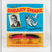 Vintage Gold Tech Mfg Corp Harold Ensley Sneaky Snake Lure 